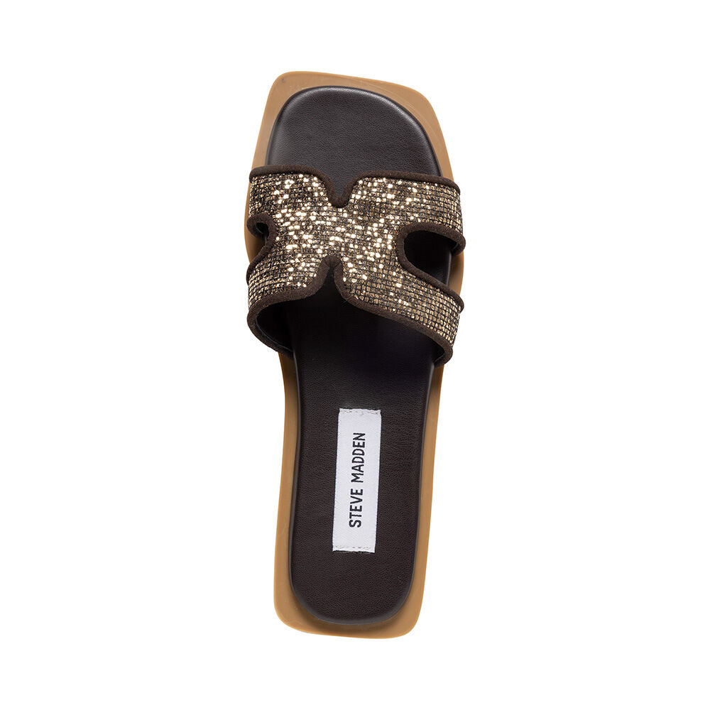 Sofia Slide GOLD GLITTER