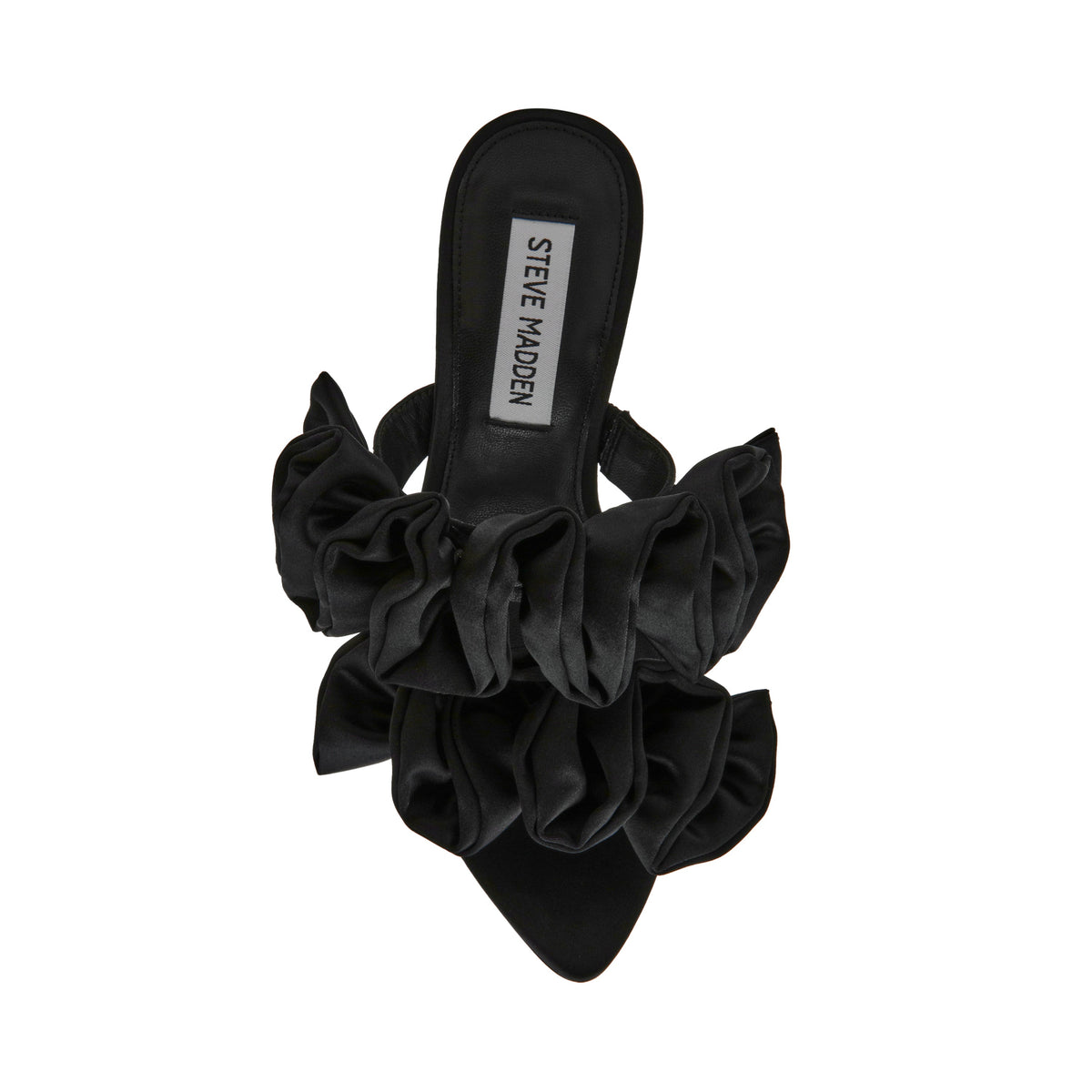 Aalina Sandal BLK SATIN