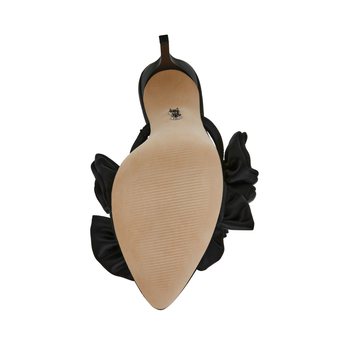 Aalina Sandal BLK SATIN