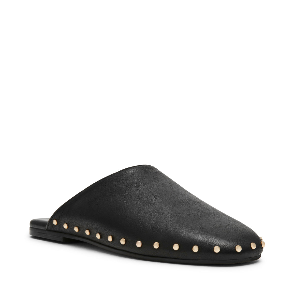 Pearson Flat Shoe BLACK LEATHER