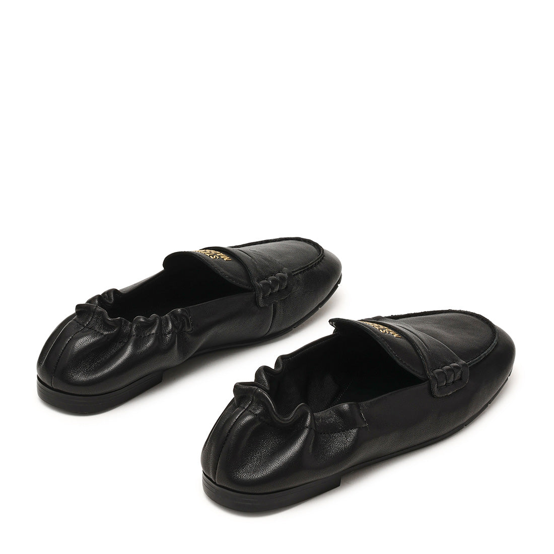 Newbury Flat Shoe BLACK LEATHER