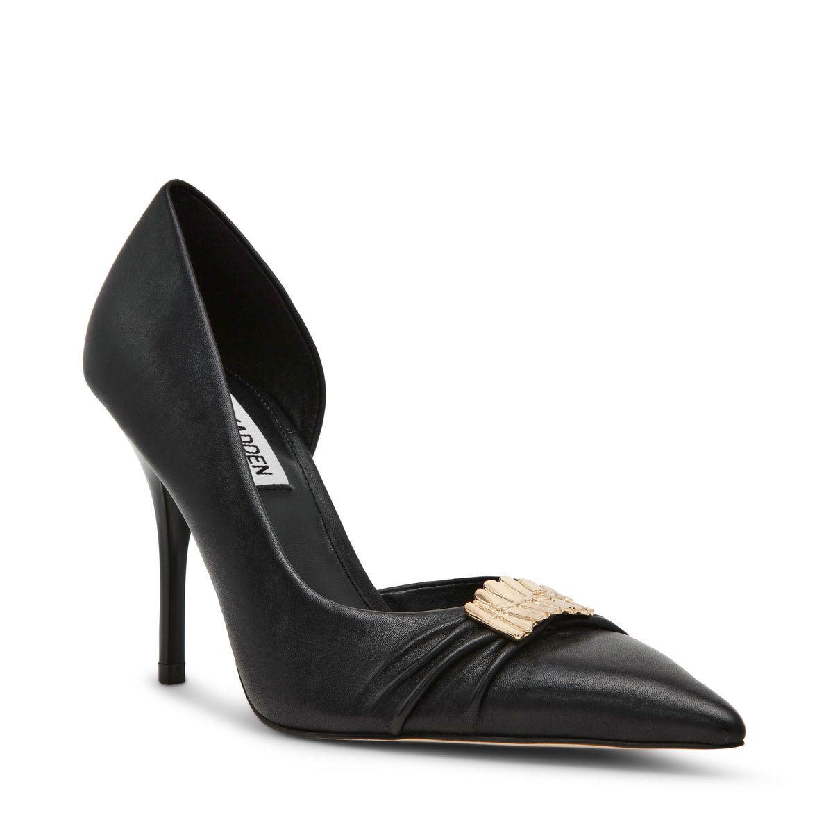 Admiral Pump BLACK LEATHER