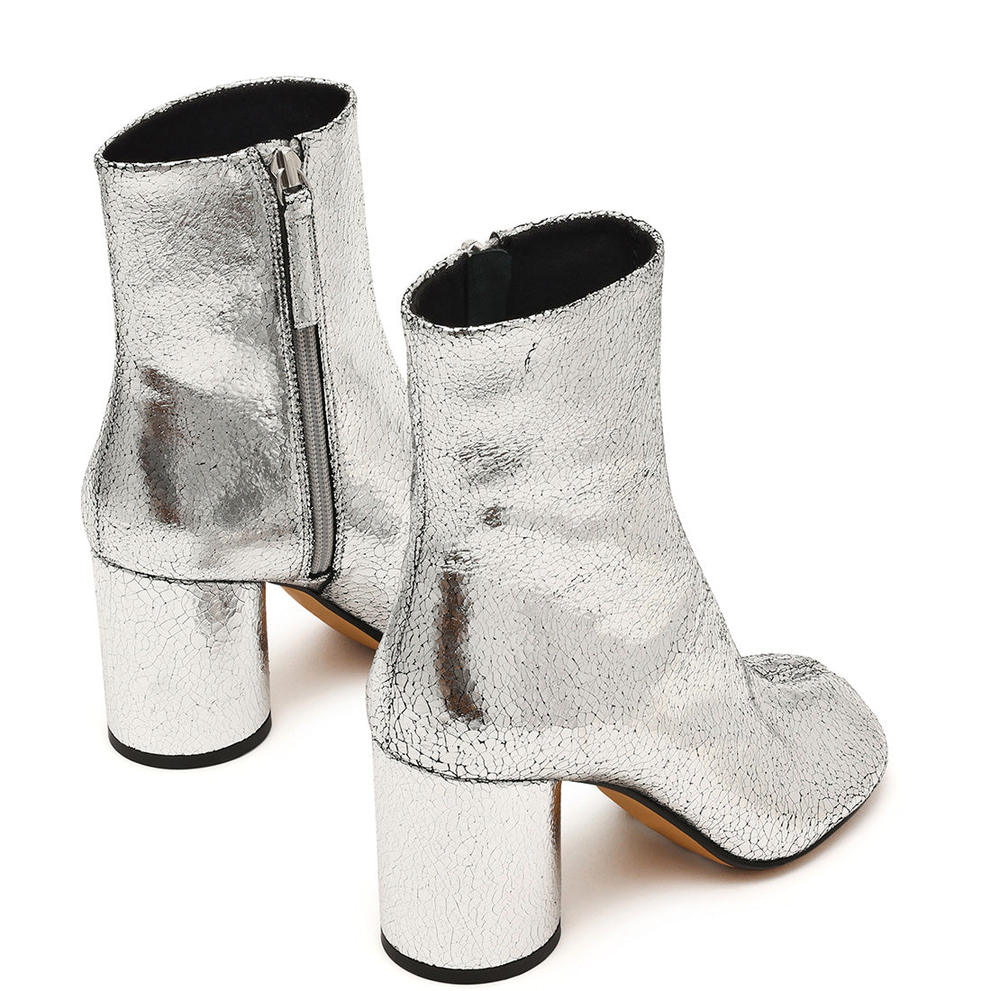Caro Boot SILVER CRINKLE
