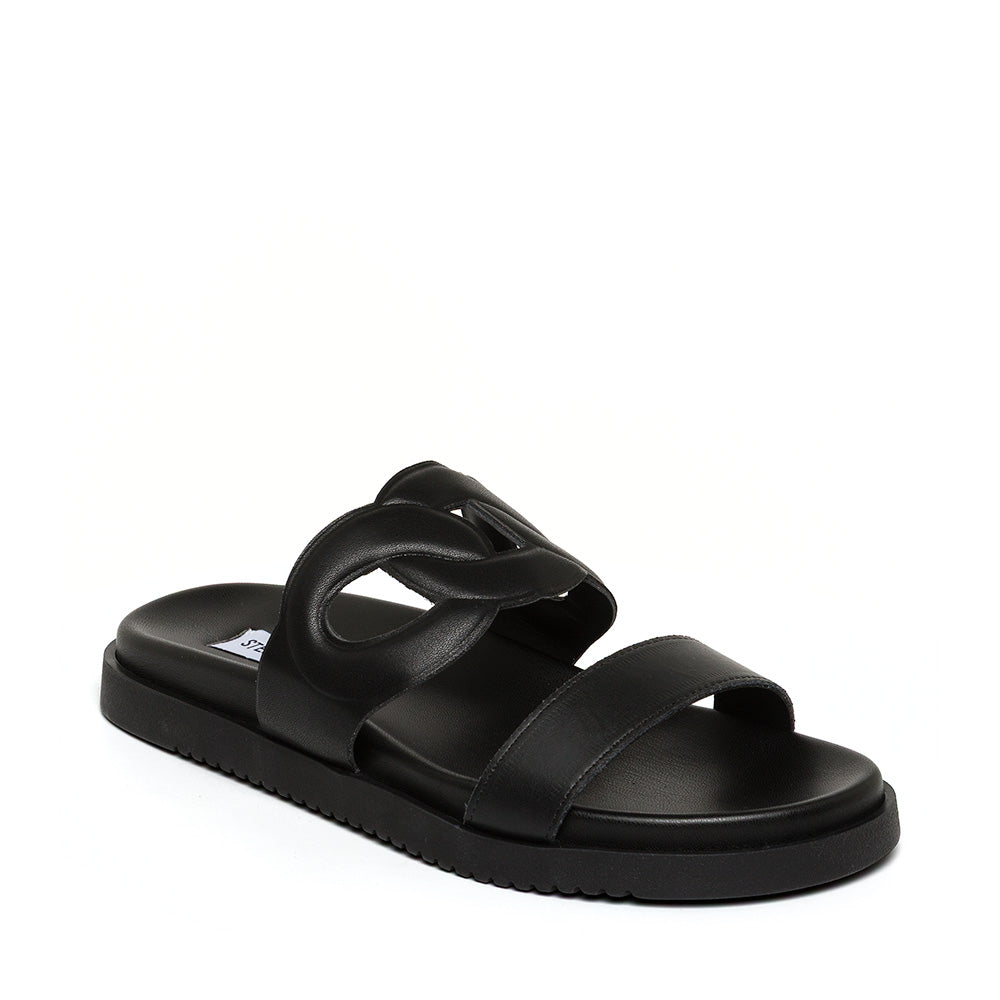 Myrtle Sandal BLACK LEATHER