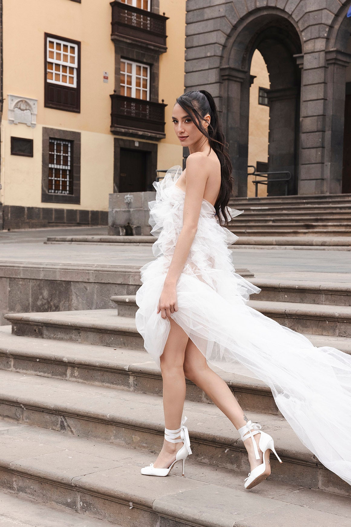 Larina Pump IVORY SATIN