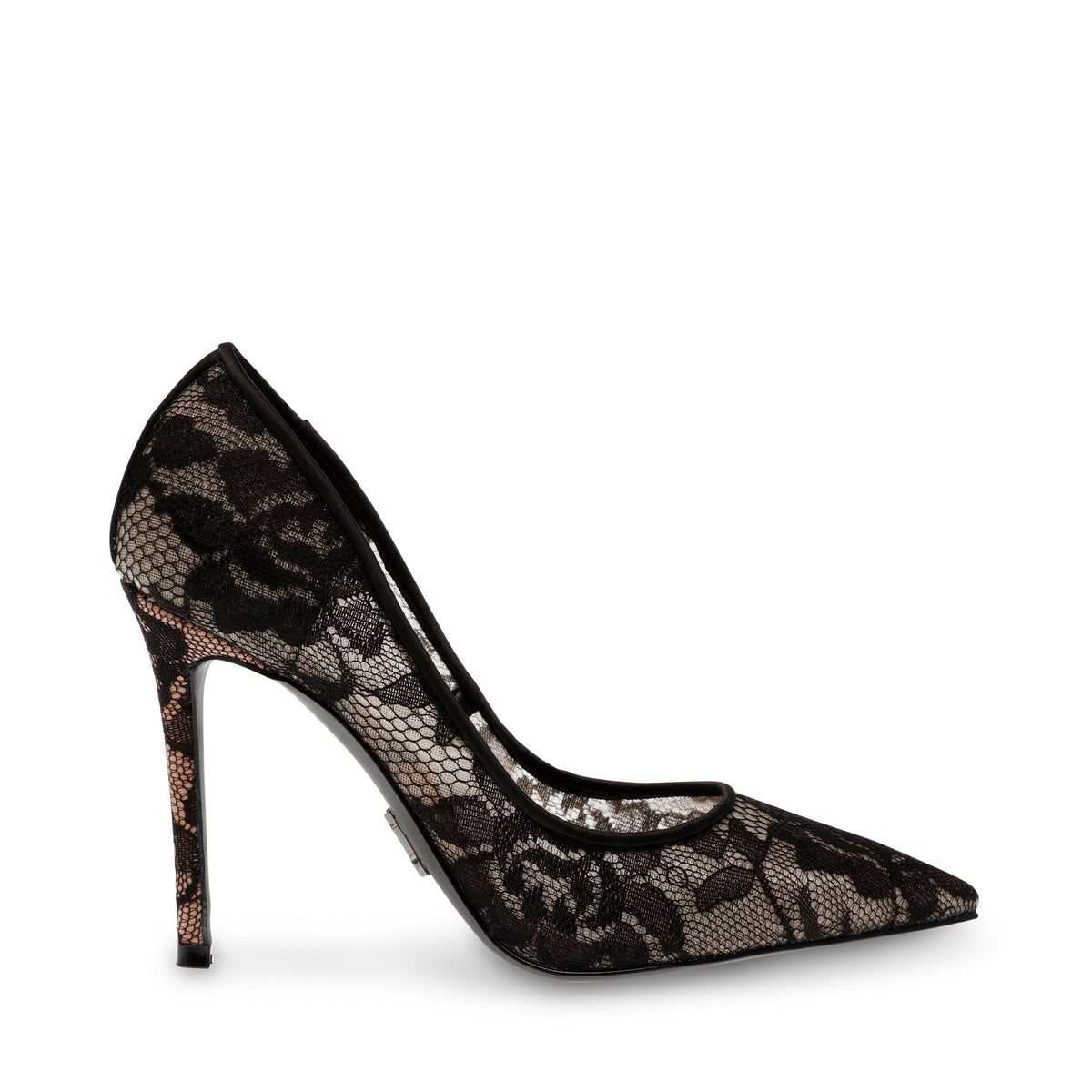 Evelyn-L Pump BLACK LACE