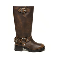 BROWN LEATHER