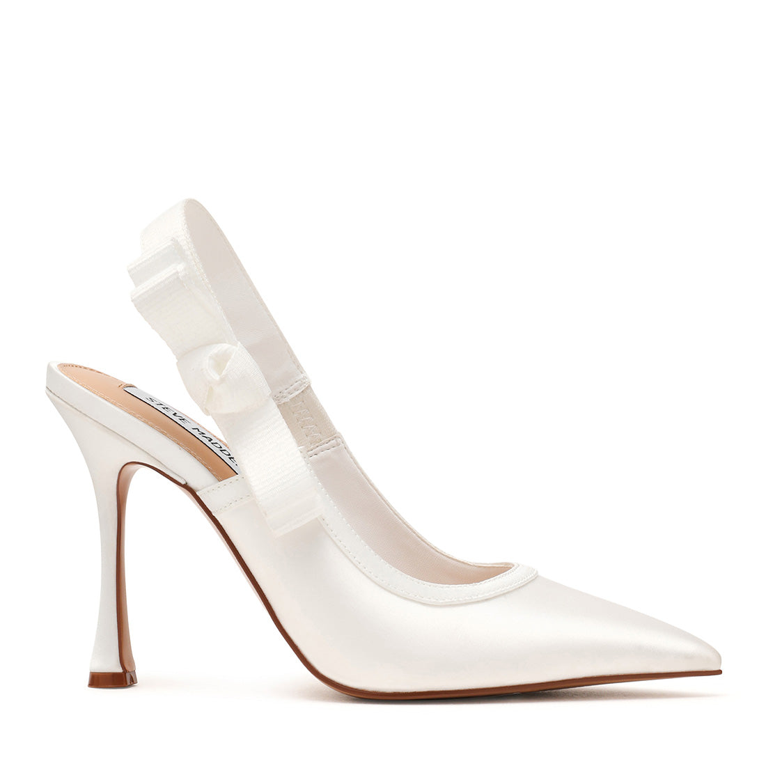 Brylie Pump WHITE SATIN