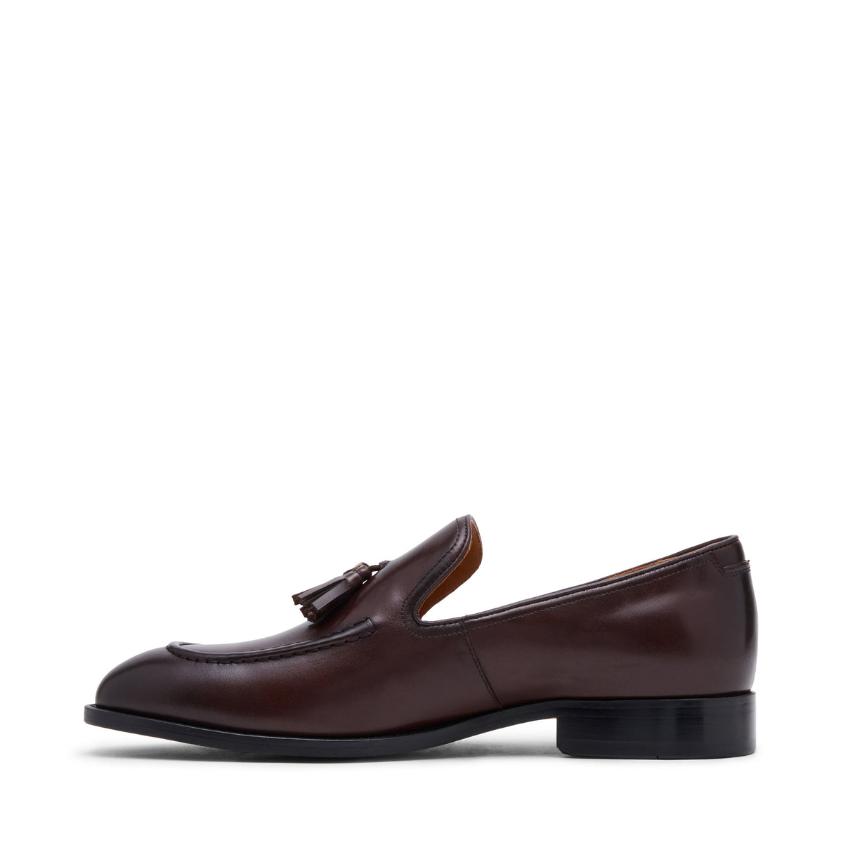 Rumi Flat Shoe DARK BROWN LEATHER