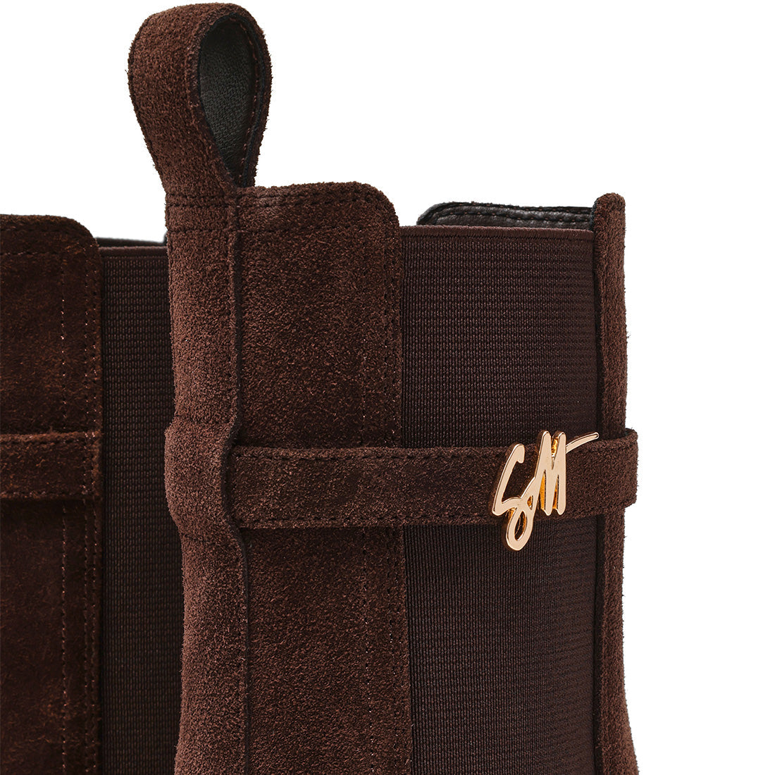 Charity-SM Bootie CHOCOLATE BROWN SUEDE