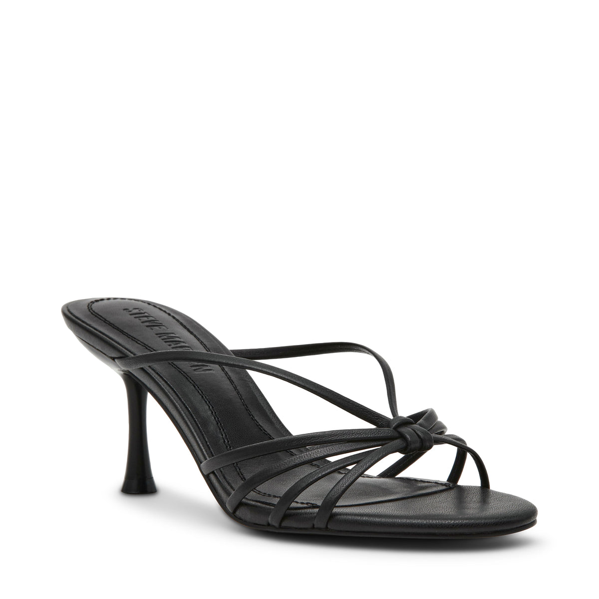 Edna Sandal BLACK LEATHER