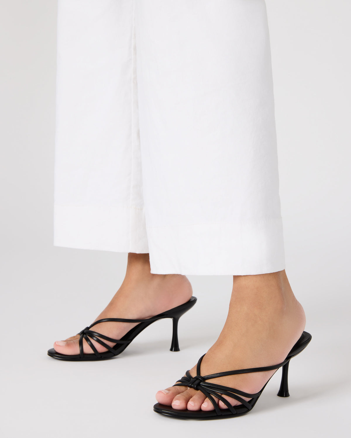 Edna Sandal BLACK LEATHER