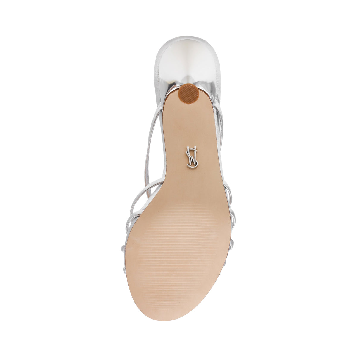Edna Sandal SILVER LEATHER