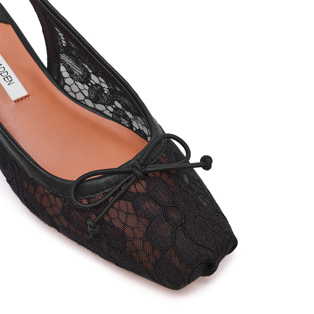 Loved-Lace Flat Shoe BLACK