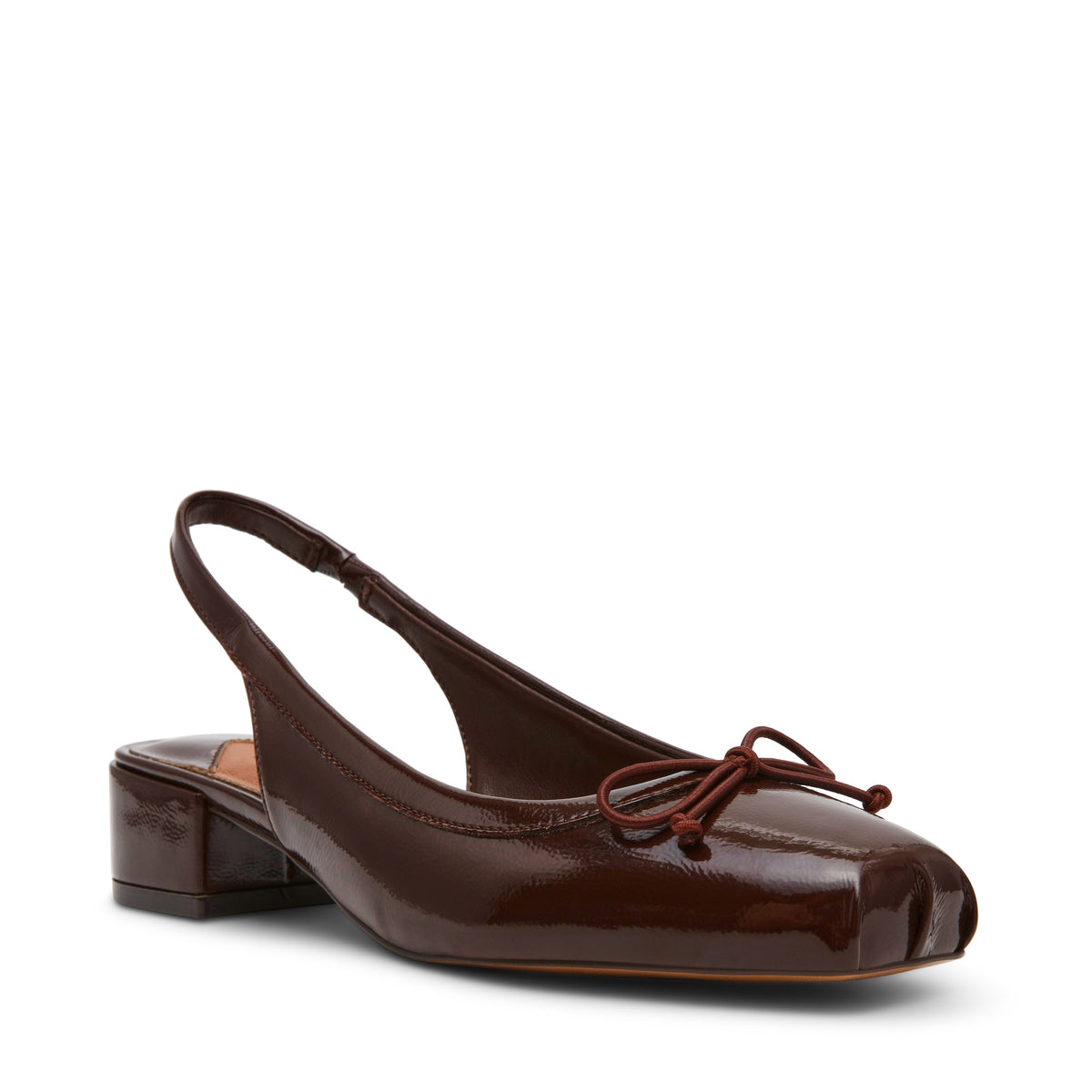 Loved Flat Shoe BRN PATENT