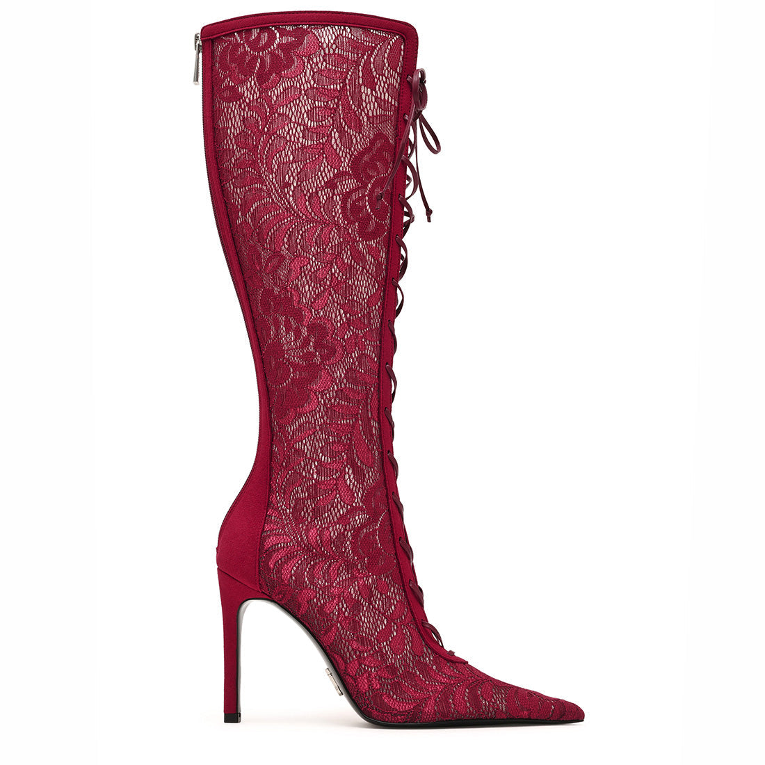 Maxine Boot WINE LACE