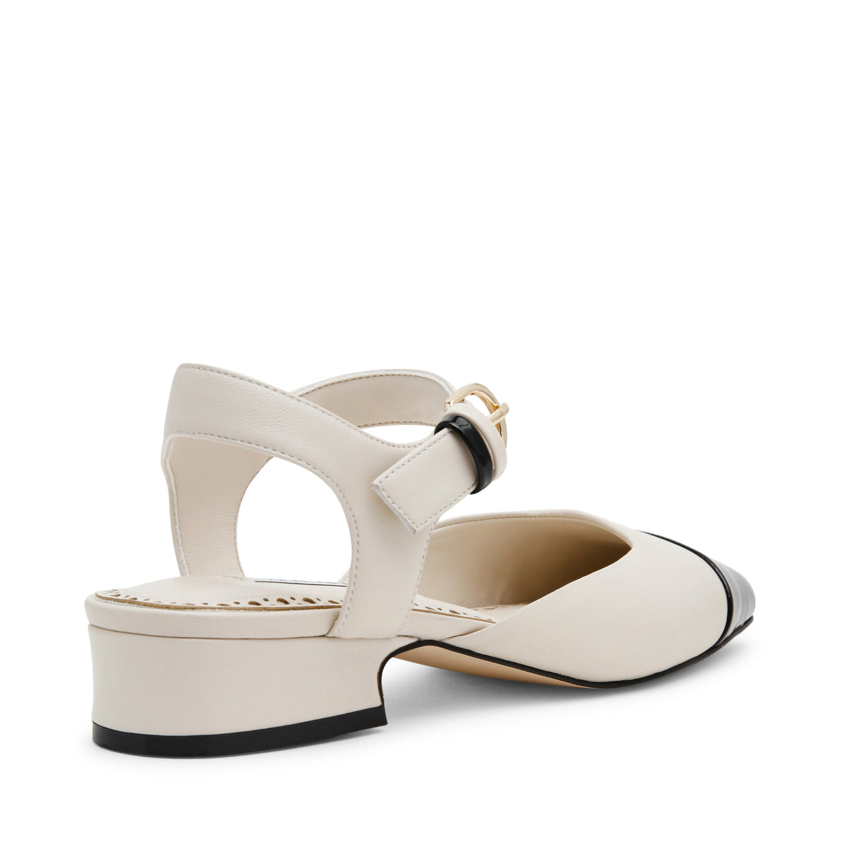Novie Flat Shoe BONE LEATHER