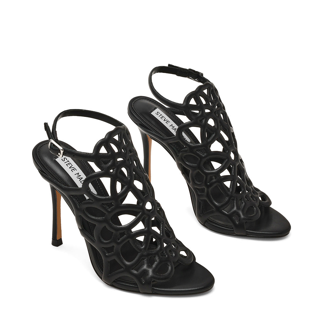 Popup Sandal BLACK LEATHER