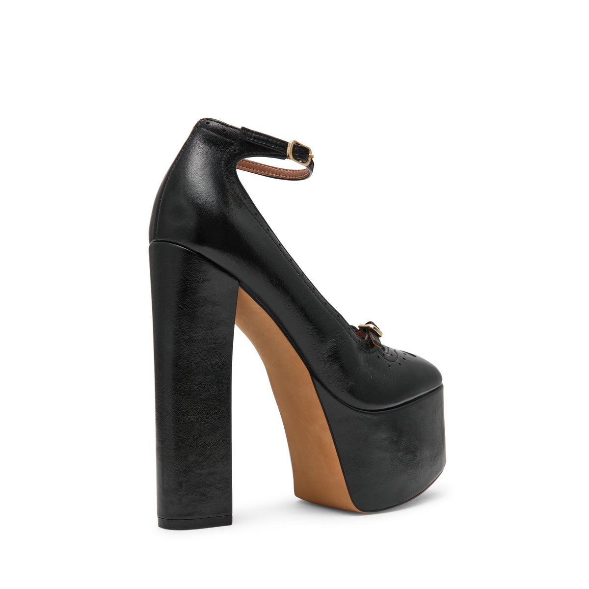 Saxon Pump BLACK LEATHER