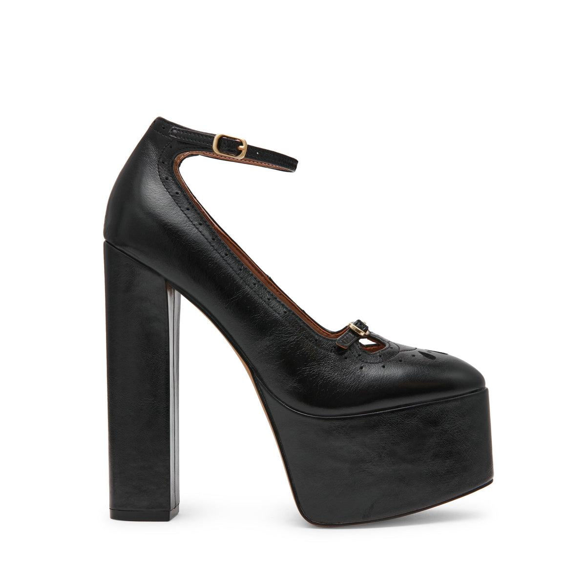 Saxon Pump BLACK LEATHER