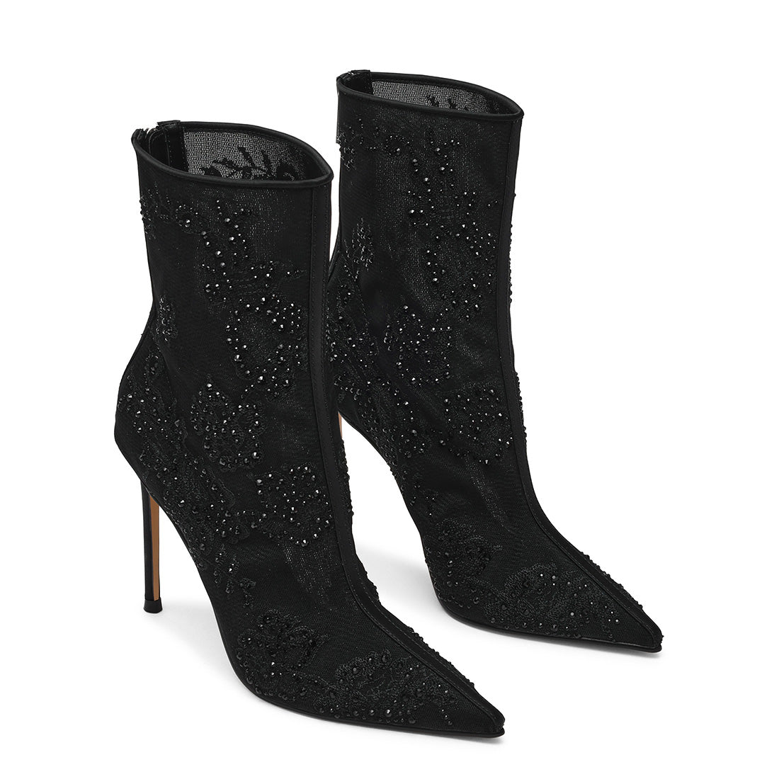 Sharina Bootie BLACK MESH