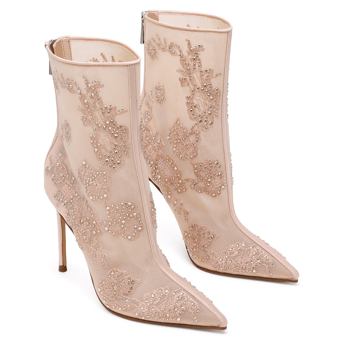 Sharina Bootie BLUSH MESH