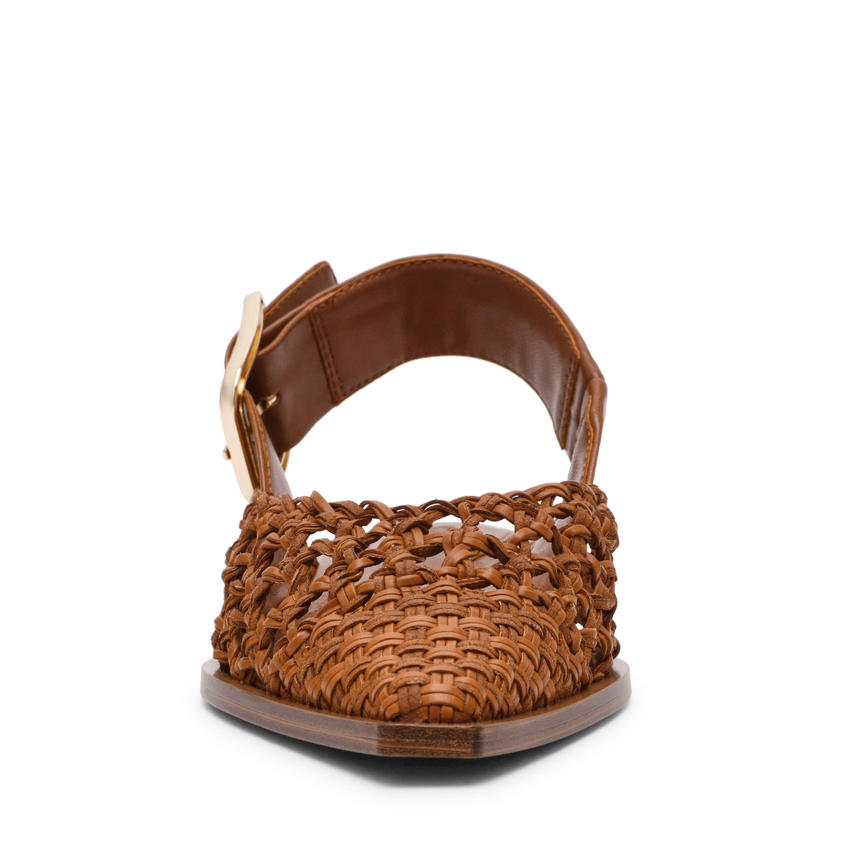 Shay-W Flat Shoe COGNAC